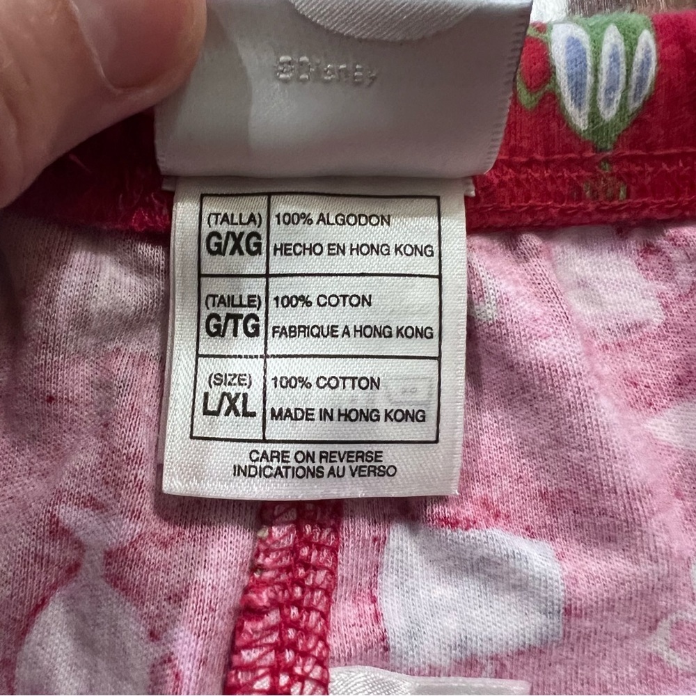 Vintage Disney Store Winnie the Pooh Red Pajama Set size large/XL - Picture 11 of 12